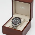 Fossil Men’s Stainless Steel Black Dial Watch BQ2083 - Image 2
