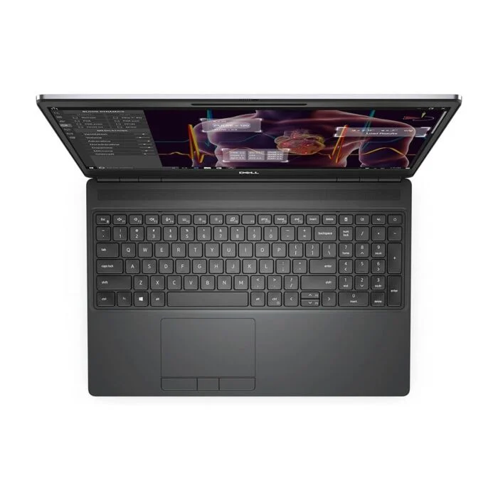 Dell Precision 17 7760 - Tiger Lake - 11th Gen Core i7 11850H Processor 16-GB 512-GB SSD 16 GB NVIDIA RTX A5000 GDDR6 GC 17.3" FHD 1080 WVA 60Hz AG Display Backlit KB W10 Pro (Silver, Used) - Image 2